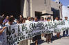 Manifestación No a las cá...