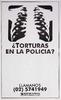 ¿Torturas en la polícia?