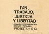 Pan, trabajo, justicia y ...